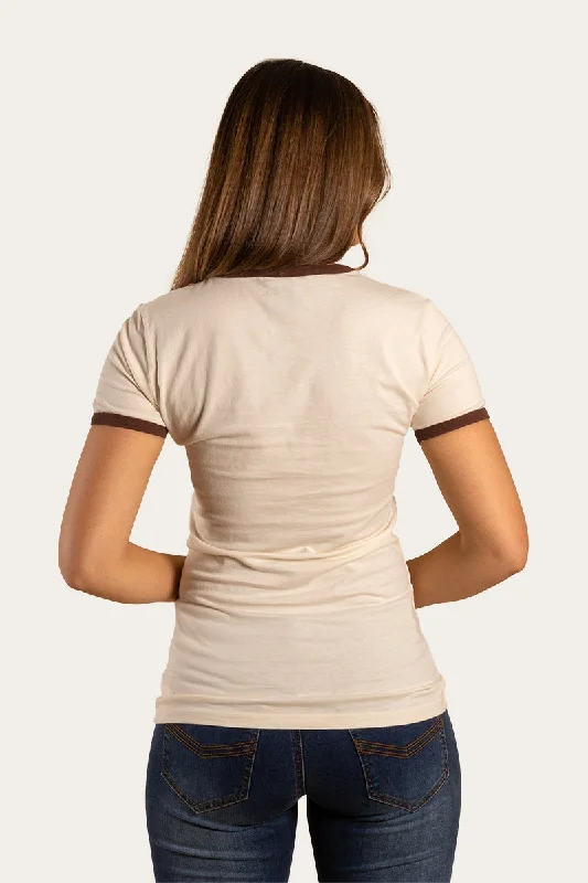 Melrose Womens Classic Fit T-Shirt - Off White