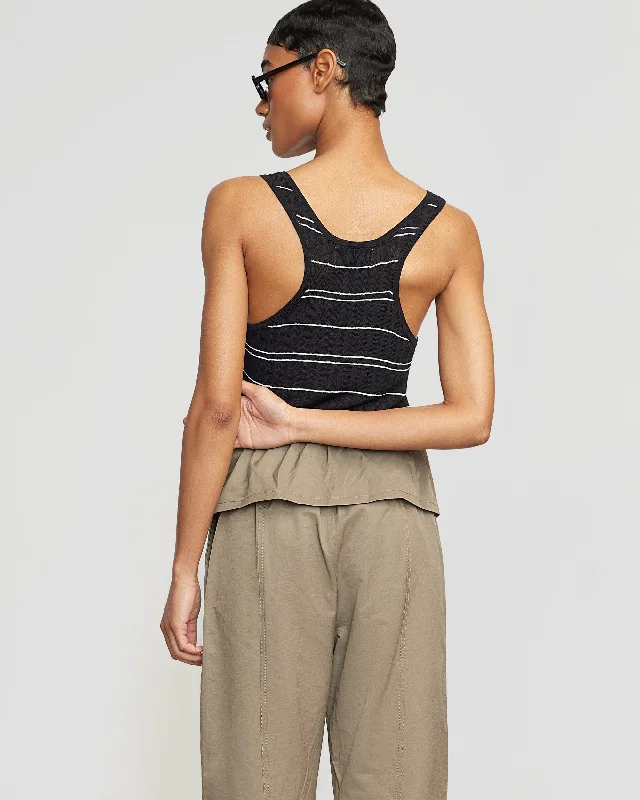 Mijal Striped Sweater Tank