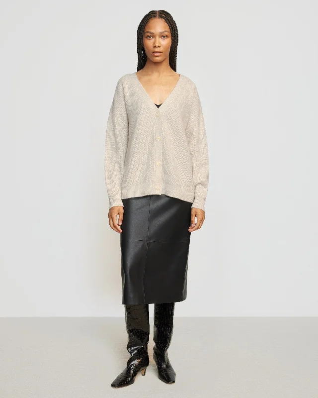 Ola Oversized Cashmere Cardigan