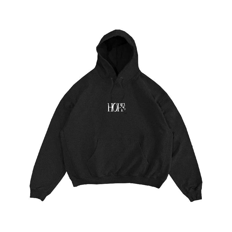 Black ""HOPE"" Hoodie