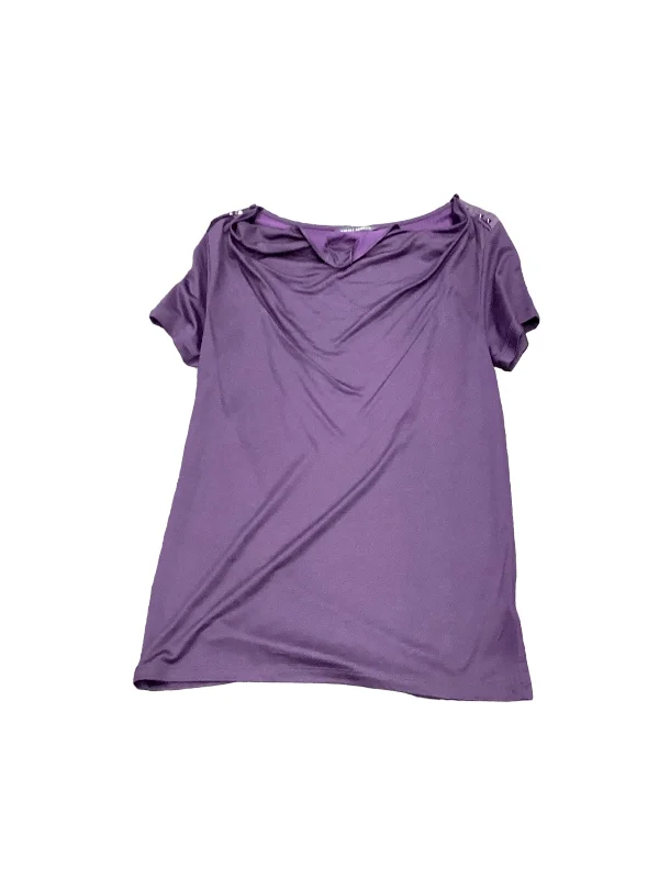 Purple Top Short Sleeve Banana Republic, Size S