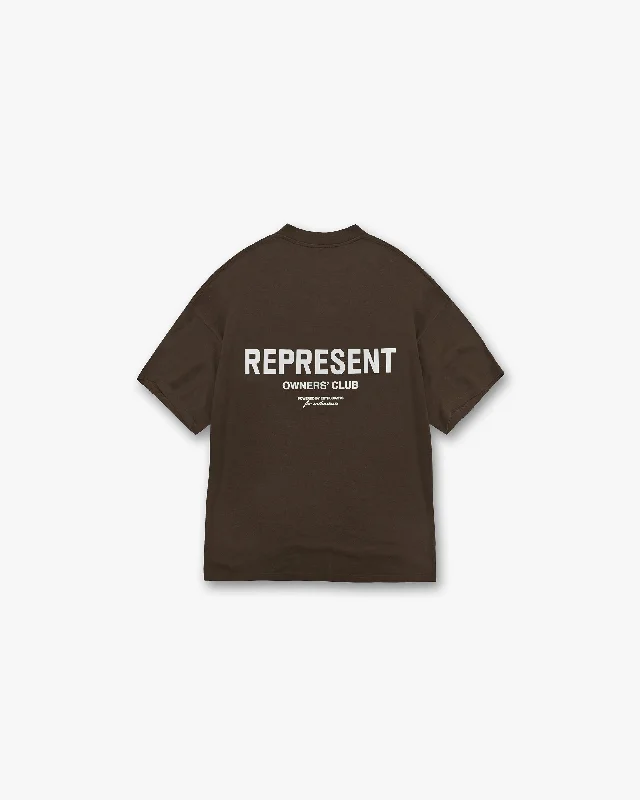 Represent Owners Club T-Shirt - Brown