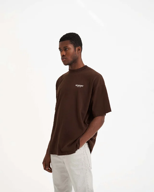 Represent Owners Club T-Shirt - Brown