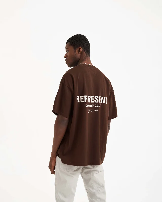 Represent Owners Club T-Shirt - Brown