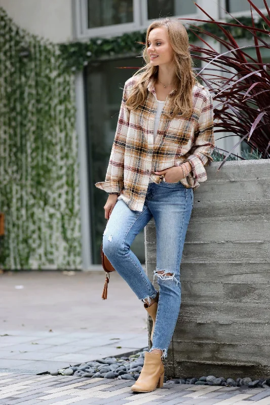 Plaid Flannel Shirt