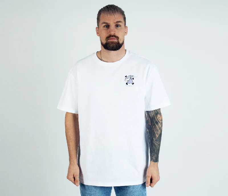 T-Shirt Mauri Kunnas Mr. Clutterbuck - White